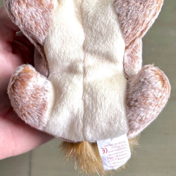 1999 4259 Vintage Chipper Chipmunk Plush Ty Beanie Baby Stuffed Animal MWT - Picture 4 of 10